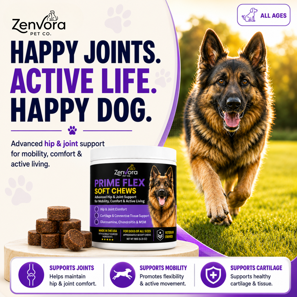Prime Flex Hip & Joint Soft Chews for Dogs