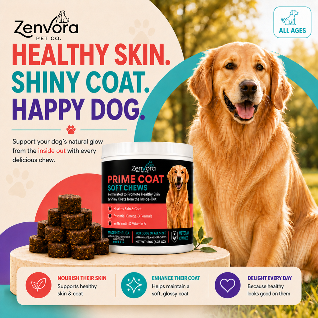 Prime Coat Soft Chews for Skin & Coat