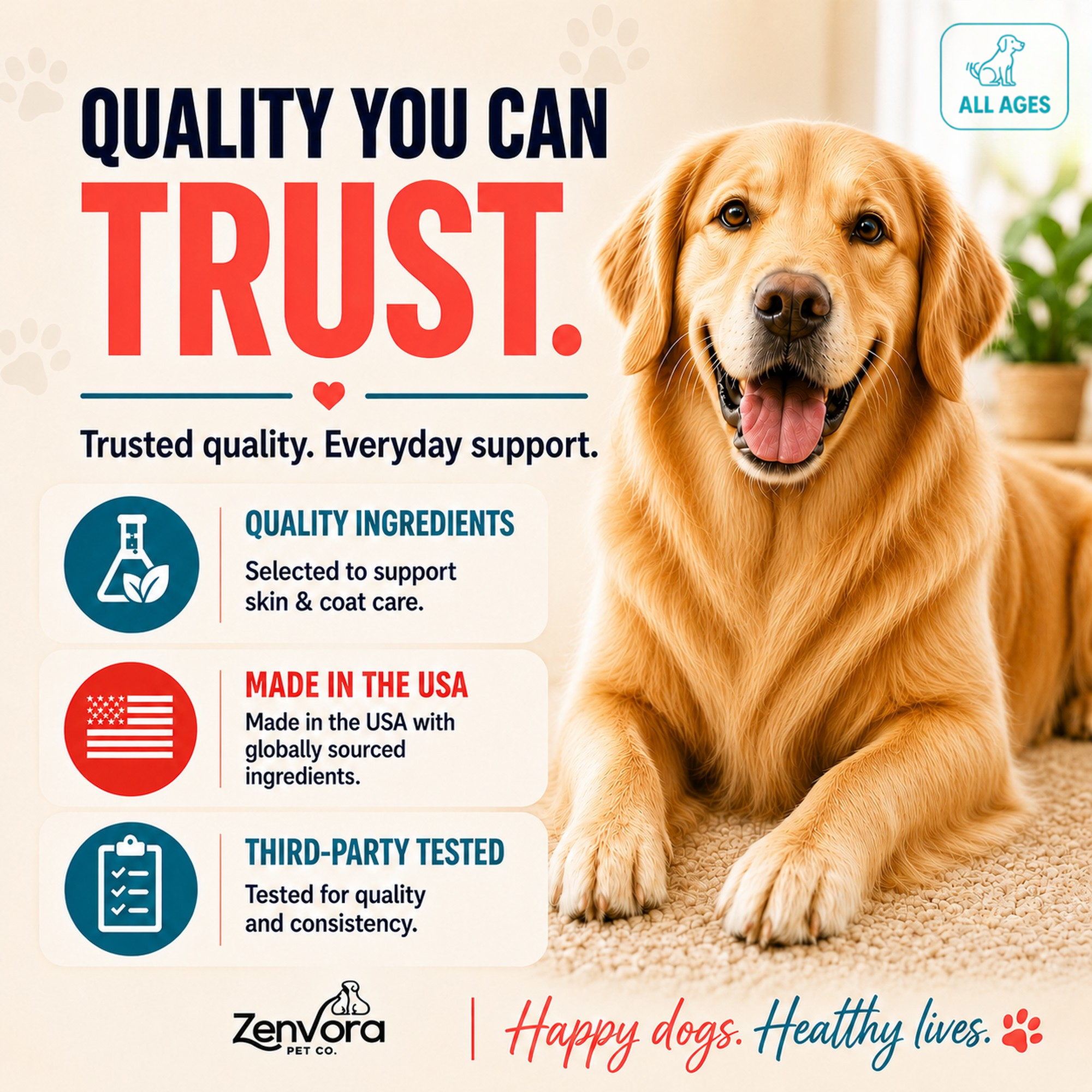 Prime Coat Soft Chews for Skin & Coat